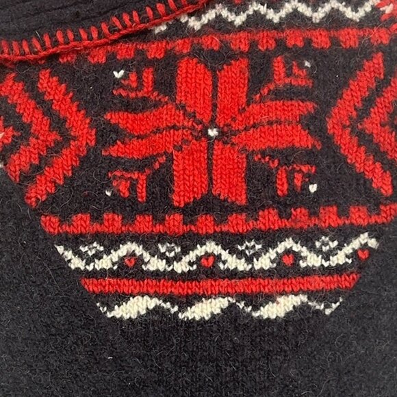 Vintage Ralph Lauren Wool Alpaca Cable Knit Heritage Sweater Sz L Nordic Cozy - Picture 6 of 7